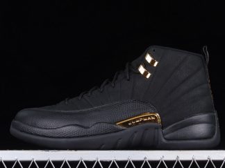 2023 Air Jordan 12 Retro Black/Metallic Gold CT8013-071 Basketball Shoes