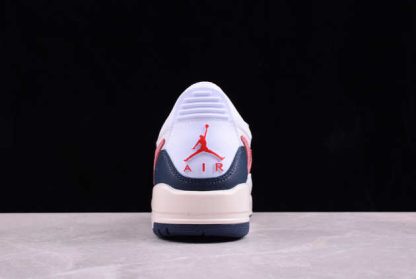 CD9054-146 Jordan Legacy 312 Low "USA" White Navy Wolf Grey Basketball Shoes-4