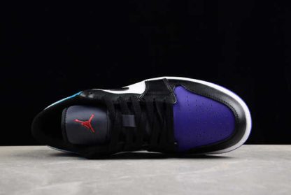 553558-154 Air Jordan 1 Low Aqua Teal Purple AJ1 Basketball Shoes-3