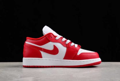 553560-611 Air Jordan 1 Low SE Gym Red AJ1 Basketball Shoes-1