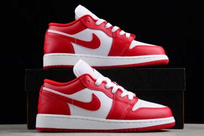 553560-611 Air Jordan 1 Low SE Gym Red AJ1 Basketball Shoes-5