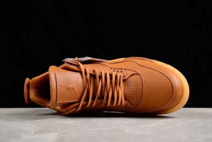 819139-205 Air Jordan 4 Retro Premium Ginger Wheat AJ4 Basketball Shoes-2