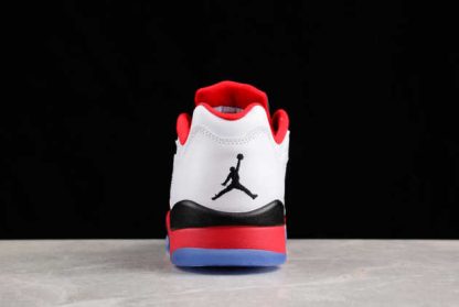 819171-101 Air Jordan 5 Low Fire Red AJ5 Basketball Shoes-2