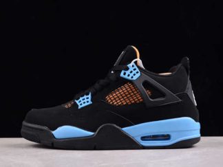 AQ9129-003 Air Jordan 4 City Field Black Blue AJ4 Basketball Shoes