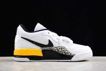 CD7069-107 Air Jordan Legacy 312 Low White Black Yellow Basketball Shoes-1