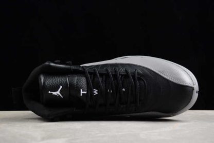 CT8013-019 Air Jordan 12 Retro Black Wolf Grey AJ12 Basketball Shoes-2