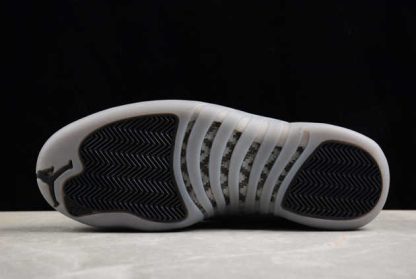 CT8013-019 Air Jordan 12 Retro Black Wolf Grey AJ12 Basketball Shoes-3