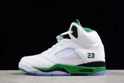 DD9336-103 Air Jordan 5 Retro Lucky Green AJ5 Basketball Shoes
