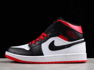 DQ8426-106 Air Jordan 1 Mid SE Gym Red Black Toe AJ1 Basketball Shoes