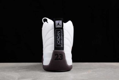 DV6989-100 A Ma Maniere x Air Jordan 12 White Burgundy AJ12 Basketball Shoes-4