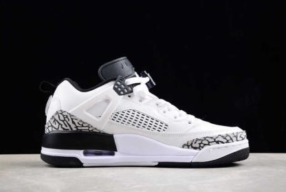FQ1759-104 Jordan Spizike Low White Black Basketball Shoes-1