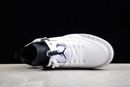 FQ1759-104 Jordan Spizike Low White Black Basketball Shoes-3