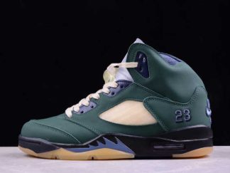 FZ5758-003 A Ma Maniere x Air Jordan 5 Retro SP Dark Green/Black AJ5 Basketball Shoes