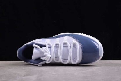 FV5104-104 Air Jordan 11 Low Diffused Blue AJ11 Black Basketball Shoes-2